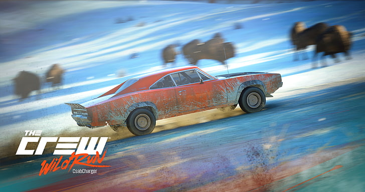 mobil balap, Dodge Charger R / T 1968, The Crew Wild Run, The Crew, Wallpaper HD