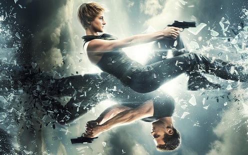 Divergent 2, Shailene Woodley, Theo James, Divergent, Shailene, Woodley, Theo, James, Fond d'écran HD HD wallpaper