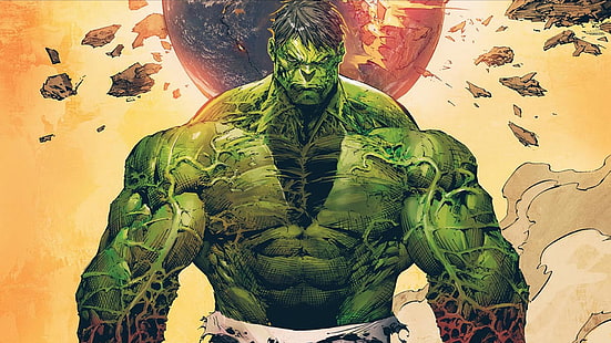Affiche Marvel Incredible Hulk, Comics, Hulk, Fond d'écran HD HD wallpaper