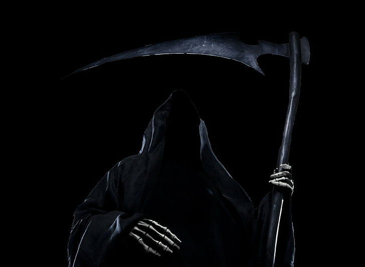 grim reaper scythe, HD wallpaper