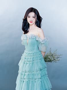  Asia, women, celebrity, actor, Tian jing, HD wallpaper HD wallpaper