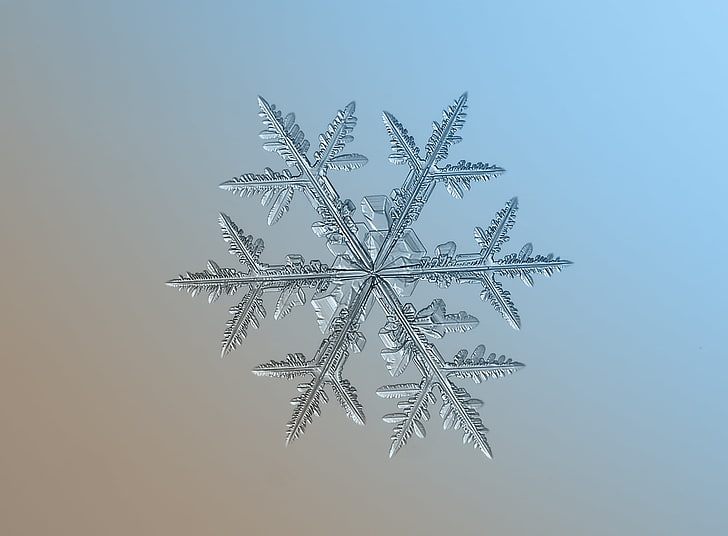 Crystal snowflake HD wallpapers free download | Wallpaperbetter