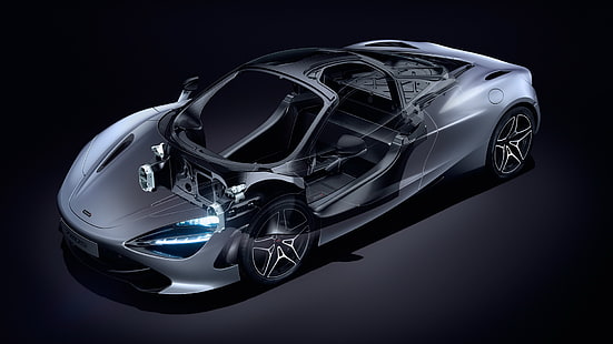 McLaren 720S, McLaren, Super Car, prospettiva, telaio, Sfondo HD HD wallpaper