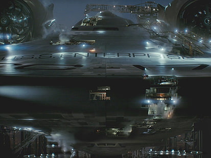 USS Enterprise wallpaper, Star Trek, USS Enterprise NCC-1701, HD wallpaper HD wallpaper