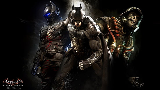 Fondo de pantalla de Batman, Batman: Arkham Knight, Rocksteady Studios, Batman, Scarecrow (personaje), DC Comics, videojuegos, Fondo de pantalla HD HD wallpaper