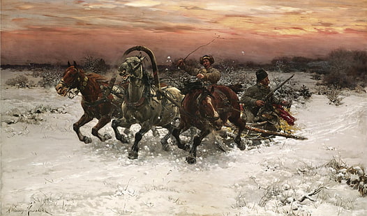 Альфред Ковальский-Веруш, классическое искусство, произведение искусства, польский, HD обои HD wallpaper