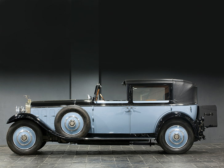 1922, chapron, chauffeur, coupe, h 6, hispano, landaulet, luxury, retro, suiza, HD wallpaper