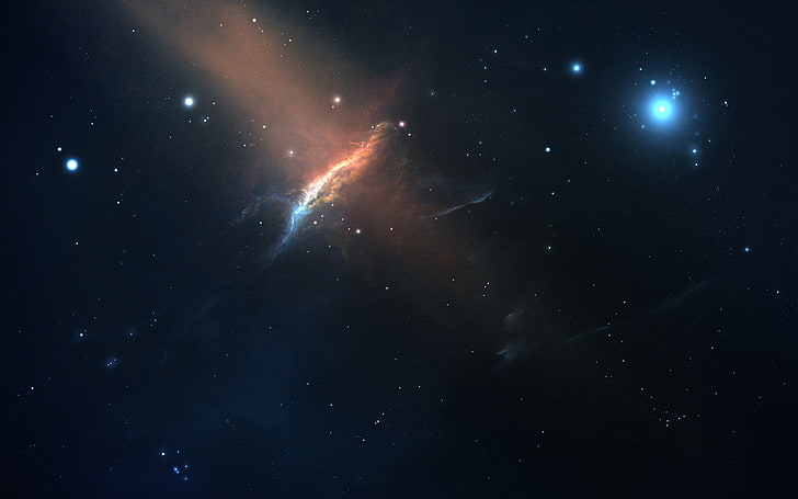 galaksi bima sakti, ruang, alam semesta, bintang, Wallpaper HD