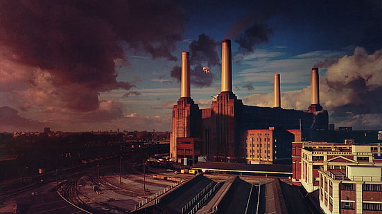 Portada del álbum de Pink Floyd Animals, Fondo de pantalla HD HD wallpaper