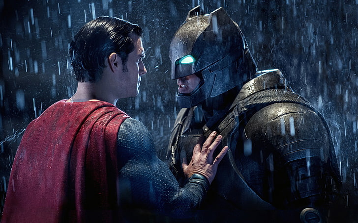 batman vs superman, super heroes, movies, 2016 movies, superman, batman, HD wallpaper