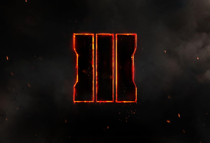red and black 3 logo, Sony PS4 Call of Duty Black Ops 3 theme, Black Ops 3, Call of Duty, Call of Duty: Black Ops III, HD wallpaper