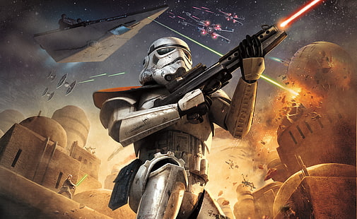 Star Wars digitales Hintergrundbild, Star Wars, Stormtrooper, HD-Hintergrundbild HD wallpaper