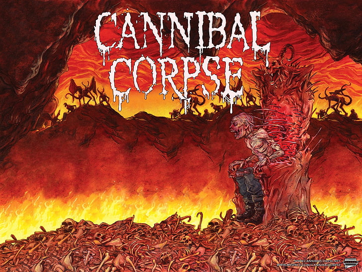 Музыкальная группа, Cannibal Corpse, дэт-метал, металл, HD обои