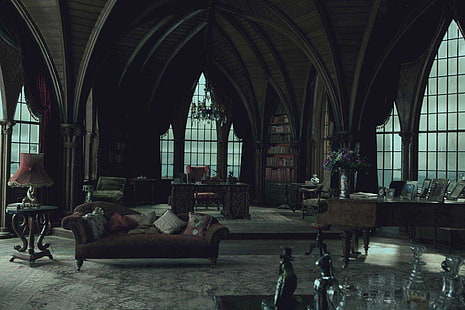 dunkel, konstruktionslehre, gotisch, zimmer, HD-Hintergrundbild HD wallpaper