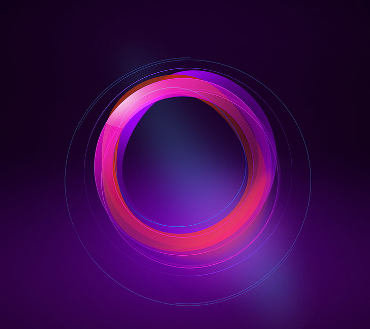 Fondo de pantalla digital de círculo rojo y púrpura, color, círculos,  Abstracción, Fondo de pantalla HD | Wallpaperbetter