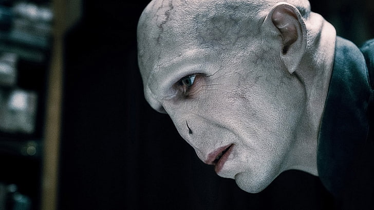Harry Potter Voldemort, filmer, Harry Potter and the Deathly Hallows, Lord Voldemort, HD tapet