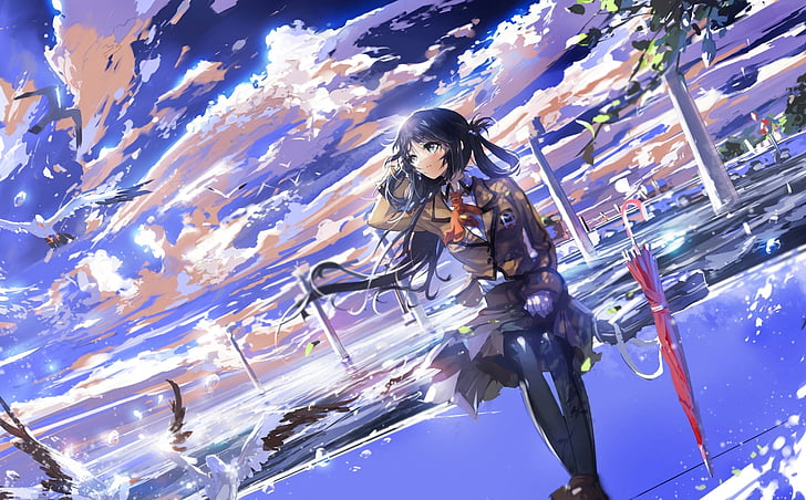 Anime, Nagi no Asukara, Miuna Shiodome, HD-Hintergrundbild