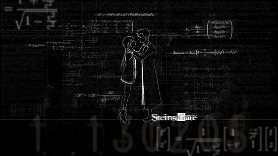 Steins ؛ بوابة ، Makise Kurisu ، Okabe Rintarou، خلفية HD HD wallpaper
