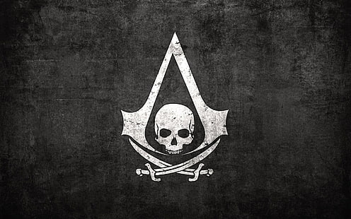 игра, черный флаг, Assasins Creed, Assassins Creed 4, HD обои HD wallpaper