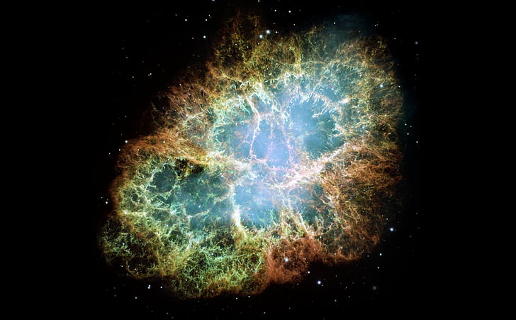 Ficção Científica, Nebulosa, Nebulosa De Caranguejo, Supernova, HD papel de parede