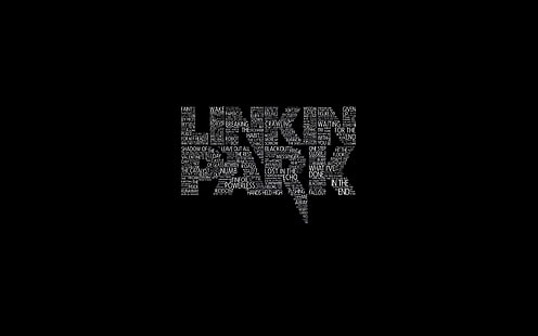 linkin, парк, тъмно, лого, музика, HD тапет HD wallpaper
