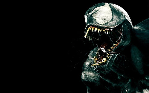 Marvel Venom цифровые обои, Человек-паук, Marvel Comics, Venom, HD обои HD wallpaper