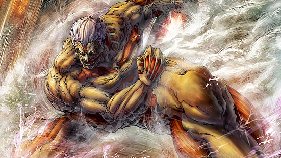 Anime, Angriff auf Titan, Gepanzerter Titan, HD-Hintergrundbild HD wallpaper