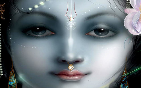 Dewa Hindu Dewa, Agama, Hindu, Dewa, Dewa Krishna, Wallpaper HD HD wallpaper