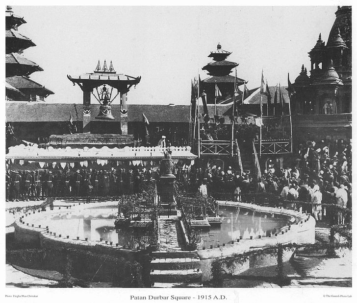 architecture, asia, big bell, black and white, durbar, ghanta, mangal bazaar, nepal, old, old is gold, old photo, old pics, palace, patan, queen, rani pokhari, royal palace, sculpture, square, world heritage sites, HD wallpaper