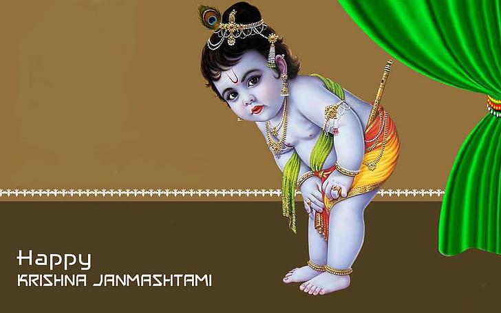 Krishna Janmashtami HD wallpapers free download | Wallpaperbetter