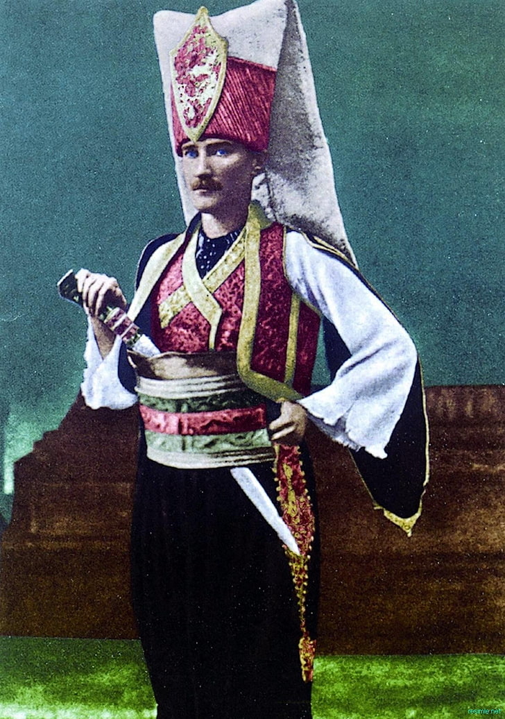 uomo in piedi dipinto, turco, Mustafa Kemal Atatürk, Sfondo HD, sfondo telefono