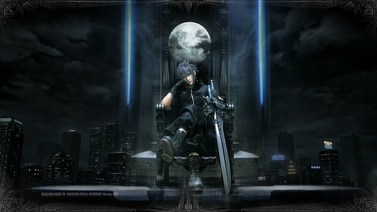 Final Fantasy, Final Fantasy gegen XIII, Noctis Lucis Caelum, HD-Hintergrundbild HD wallpaper