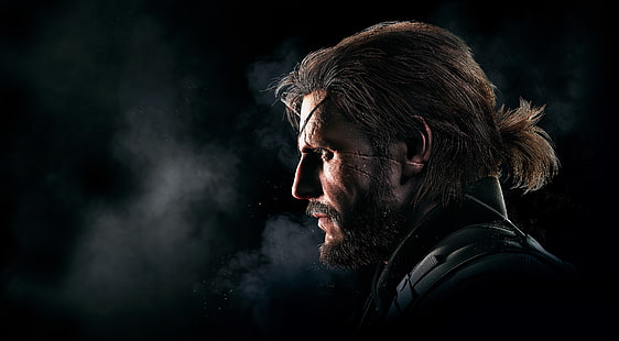 Metal Gear Solid V, Giftschlange, Der Phantomschmerz, Big Boss, HD-Hintergrundbild HD wallpaper