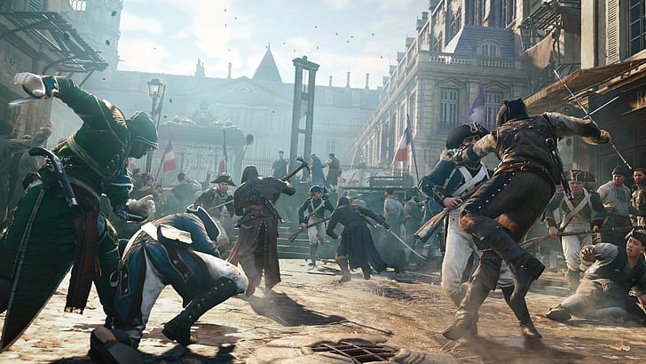 video games, Assassin's Creed: Unity, Assassin's Creed, HD wallpaper
