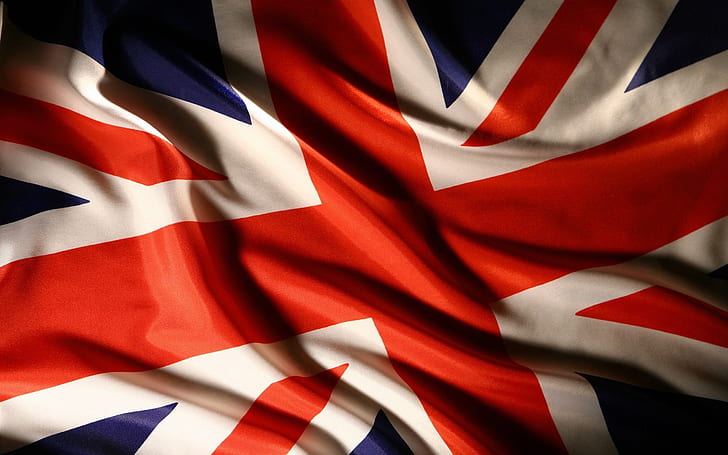 Bandeira britânica, Reino Unido, Grã-Bretanha, bandeiras, HD papel de parede