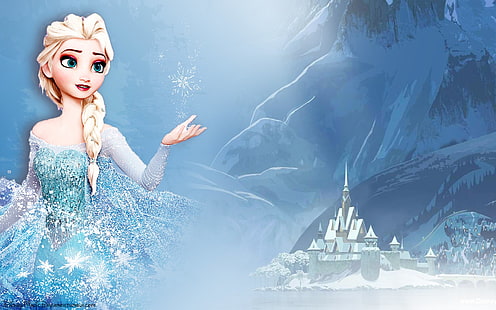 Disney Frozen Elsa, Film, Frozen, Arendelle, Elsa (Frozen), Frozen (Film), Schnee, HD-Hintergrundbild HD wallpaper