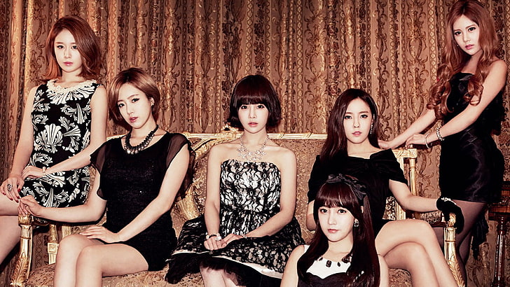 K-pop, T-ara, Asian, women, group of women, HD wallpaper
