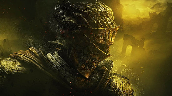 цифровые обои рыцарь-персонаж, Dark Souls III, HD обои HD wallpaper