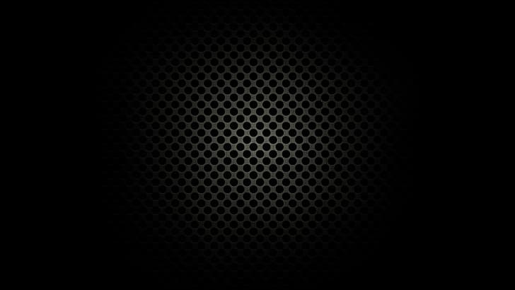 pattern, black background, vector, HD wallpaper