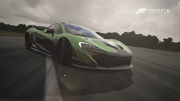 McLaren P1 Forza HD, video games, mclaren, p1, forza, HD wallpaper