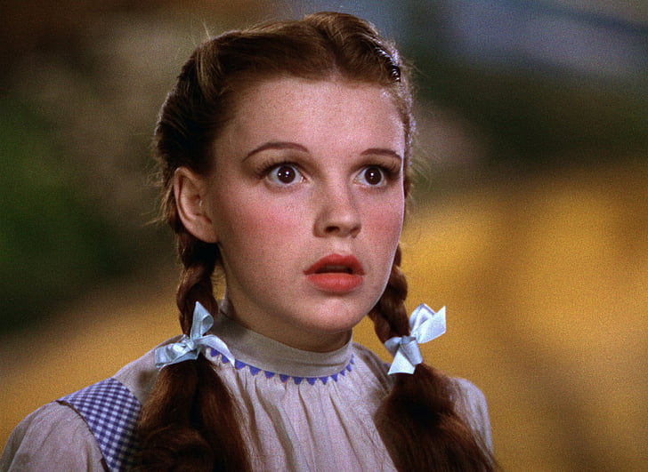 Película, El mago de Oz, Cara, Judy Garland, Fondo de pantalla HD