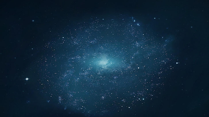 galaxy, space, HD wallpaper