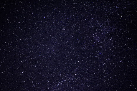stjärnor illustration, natur, natt, lång exponering, himmel, rymden, HD tapet HD wallpaper
