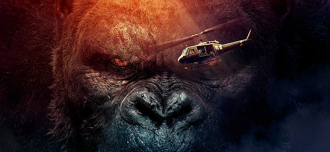 Kong: Kafatası Adası, King Kong, HD, HD masaüstü duvar kağıdı HD wallpaper