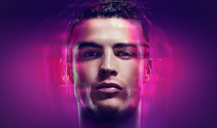 Gesicht des Mannes, Cristiano Ronaldo, Ronaldo, Real Madrid, cr7, Gesicht, HD-Hintergrundbild