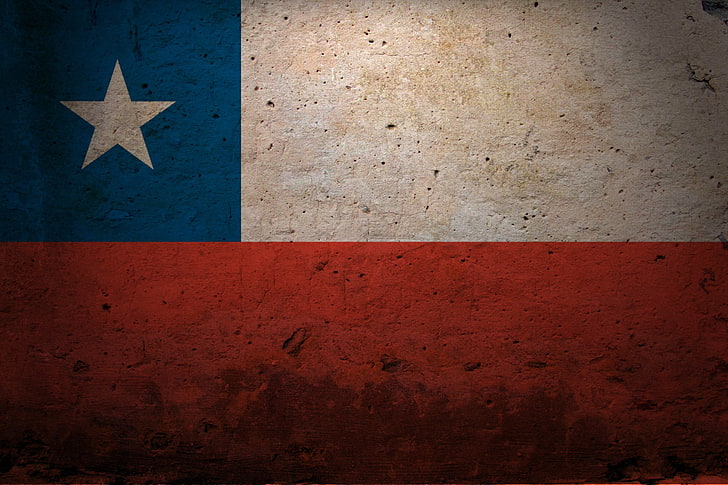 bandeira do chile, HD papel de parede
