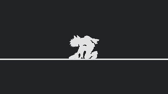 иллюстрация белого и черного кота, Изуку Мидория, Deku, простой, простой фон, простота, Boku no Hero Academia, HD обои HD wallpaper