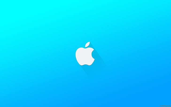 Apple Inc., Apple Computer, градиент, минимализъм, HD тапет
