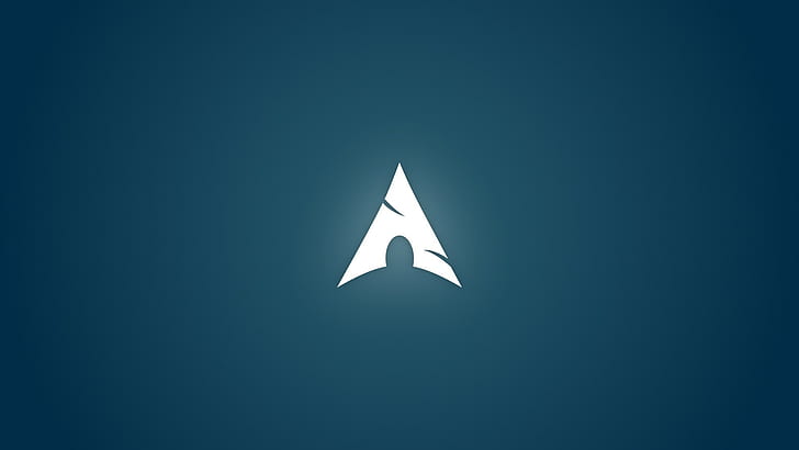 arch linux linux logo, HD wallpaper
