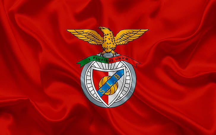 Football, S.L.Benfica, emblème, logo, Fond d'écran HD